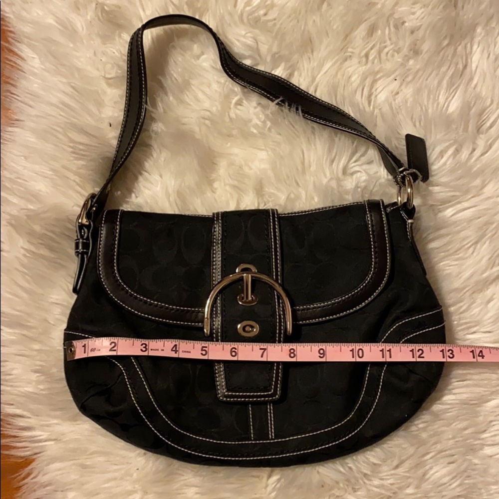 Coach Soho Signature C Canvas Shoulder Bag - Picture 5 of 7